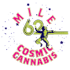 Logo for the brand Mile 62 Cosmic Cannabis